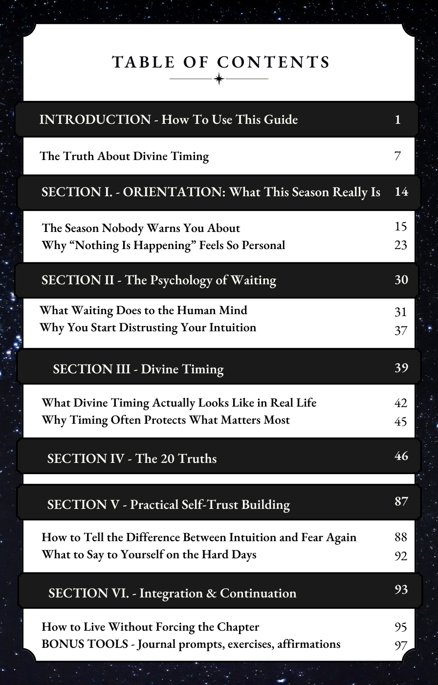 20 Truths For Trusting Divine Timing: When Nothing is Happening Yet