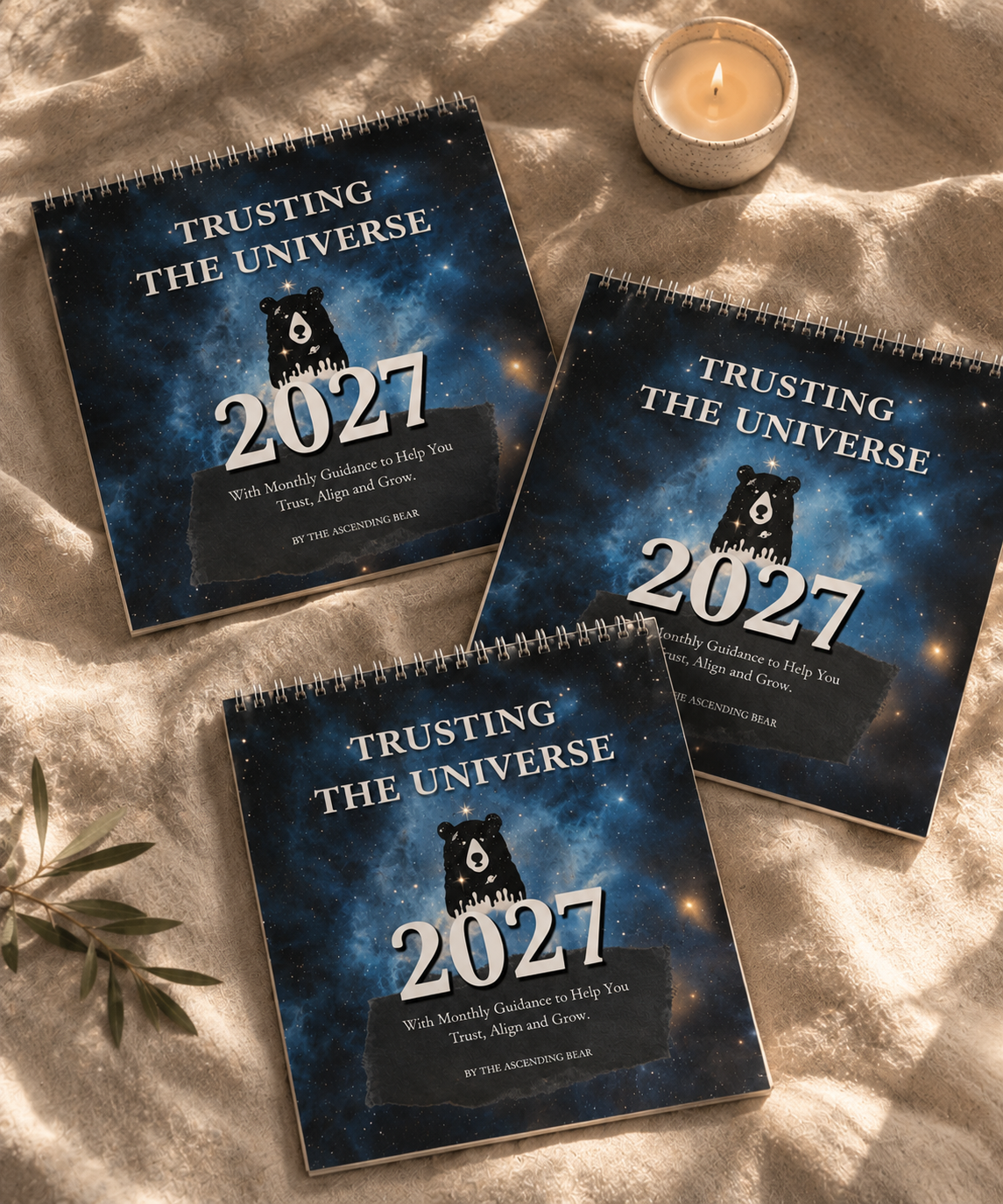 Trusting the Universe 2027 Spiritual Wall Calendar